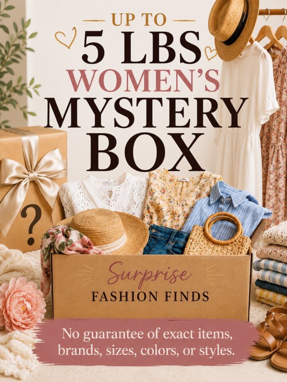 ✨ Treat yourself to an up to 5 lb Mystery Box!  Vintage, Boutique & More 🎁✨